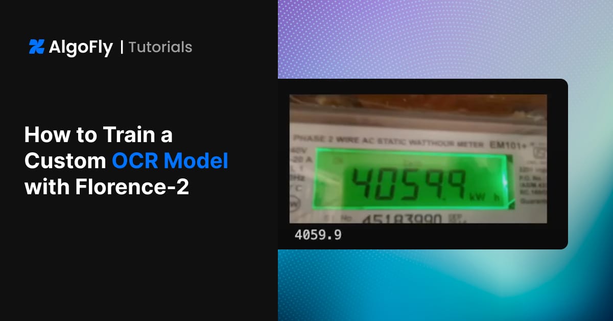 How to Train a Custom OCR Model with Florence-2 on Limited Data